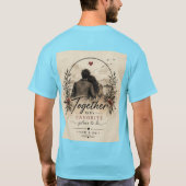 T-shirt Deux cœurs, une histoire. (Dos)