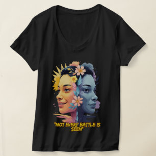 T-shirt Deux côtés de l'esprit - On ne voit pas toutes les