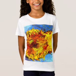 T-Shirt Deux Coupes de tournesols Van Gogh