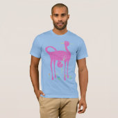 T-shirt Deux créatures en tête (Devant entier)