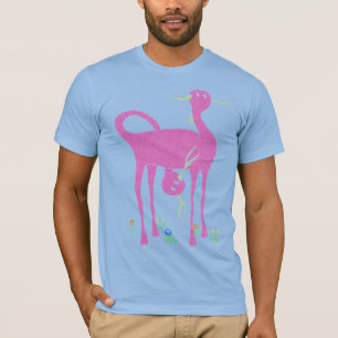 T-shirt Deux créatures en tête