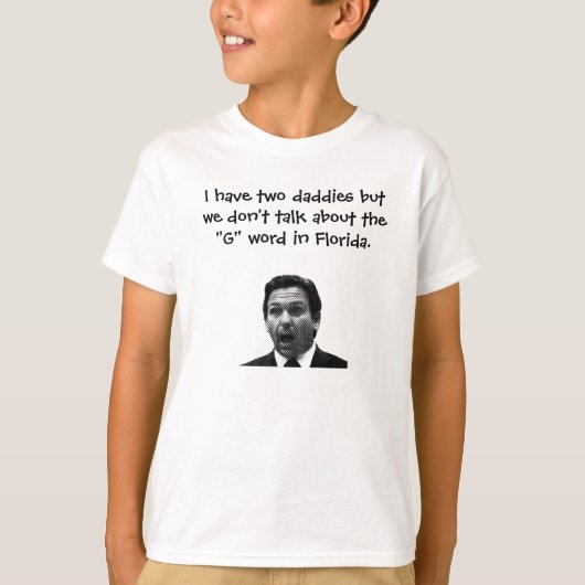 T-shirt Deux Daddies pour enfant/garçon (Devant)