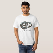 T-shirt Deux-Dirigé de valeur du serpent de (Devant entier)