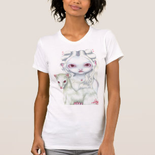 T-shirt Deux d'une chemise aimable de furet
