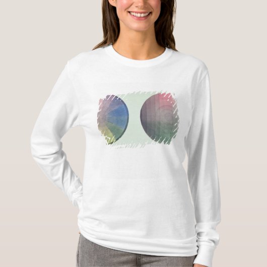 T-shirt Deux études de section croisée et longitudinale (Devant)