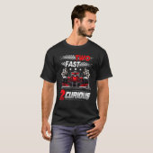 T-shirt Deux Fast 2 Curious racing 2e anniversaire deux ra (Devant entier)