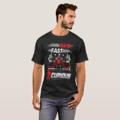 T-shirt Deux Fast 2 Curious racing 2e anniversaire deux ra (Devant entier)