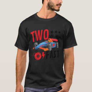 T-shirt Deux Fast 2 Curious Racing 2e Anniversaire Joueurs