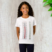 T-shirt deux filles thermomètres