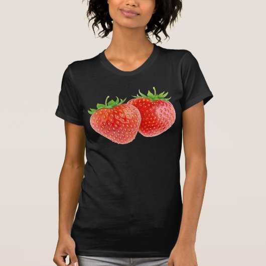 T-shirt Deux fraises (Devant)