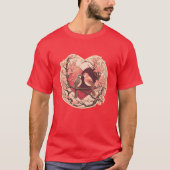 T-shirt Deux Inséparables Une Valentines éternelle Fonds c (Devant)