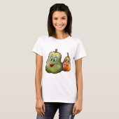 T-shirt Deux jolies poires (Devant entier)