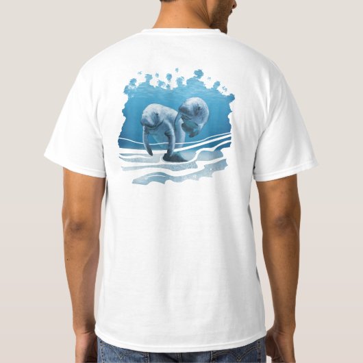 T-shirt Deux lampes (Dos)