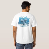 T-shirt Deux lampes (Dos entier)