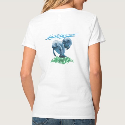 T-shirt Deux lampes (Dos)