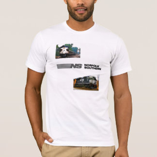 T-shirt Deux locomotives du sud de la Norfolk