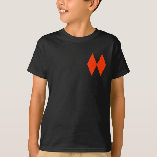 T-shirt Deux losanges (Devant)