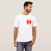 T-shirt Deux losanges (Devant entier)