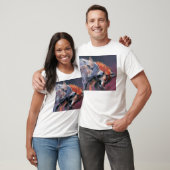 T-shirt Deux loups (Unisexe)