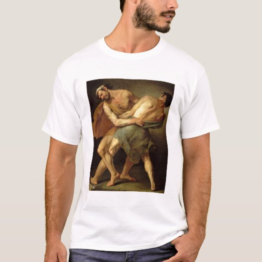 T-shirt Deux lutteurs (Devant)