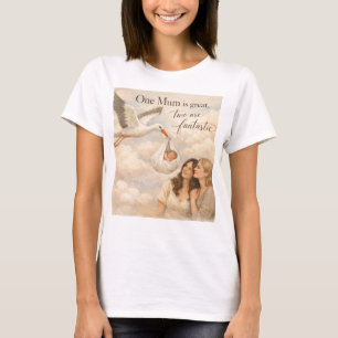 T-shirt Deux mamans et l'amour d'un LGBTQ