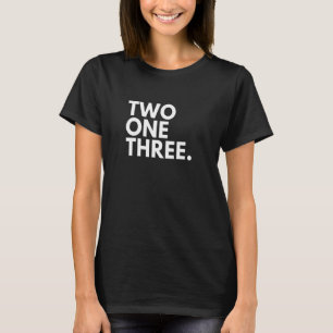 T-shirt DEUX ONE TROIS Area Code 213 Los Angeles CA Califo