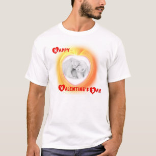 T-shirt Deux ours dans l'amour -- Heureuse Sainte-Valentin