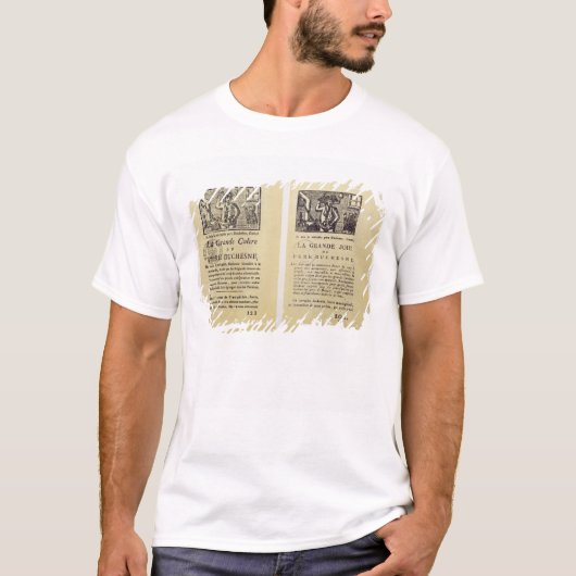 T-shirt Deux pages de 'La Grande Colere de Pere (Devant)