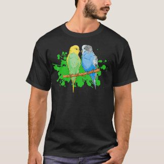 T-shirt Deux perruques sur un perruque de la branche