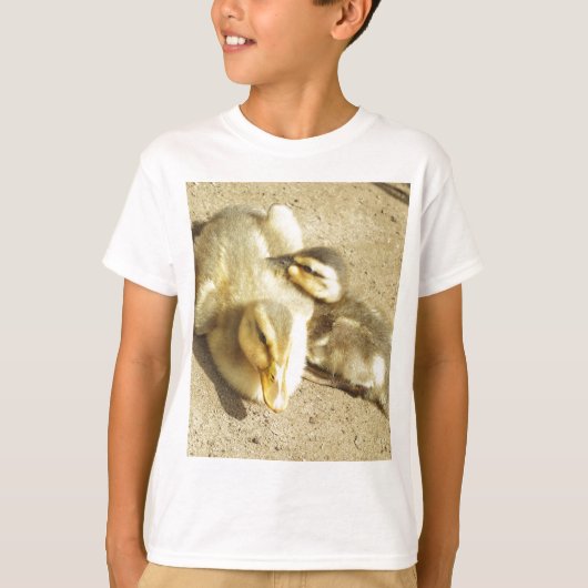 T-shirt deux petits canards enfants (Devant)