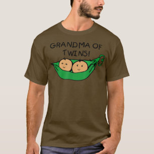 T-shirt Deux petits pois dans une grand-mère de pod