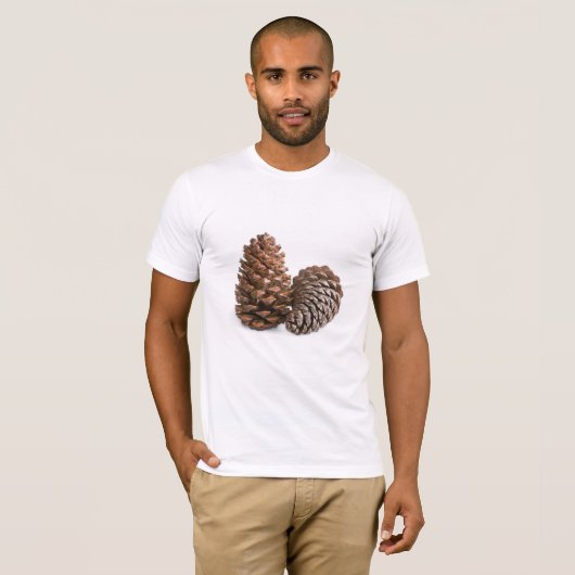 T-shirt Deux pinecones (Devant entier)