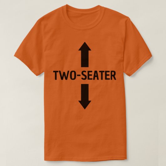T-shirt deux places (Design devant)