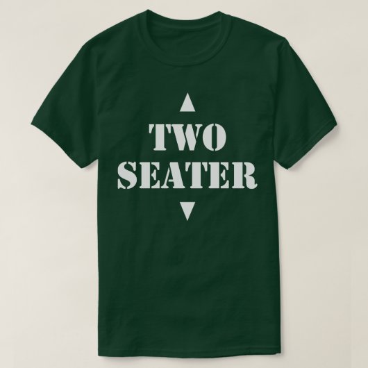 T-shirt Deux places 1 (Design devant)