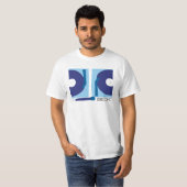 T-shirt Deux platines et un microphone (Devant entier)