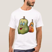 T-shirt Deux Poires Heureuses (Devant)
