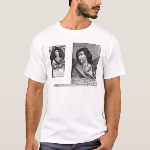 T-shirt Deux portraits de Savinien Cyrano De Bergerac