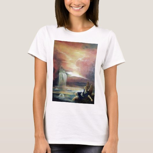 T-SHIRT DEUX SAINT JOHN ET FALLEN ANGEL (Devant)