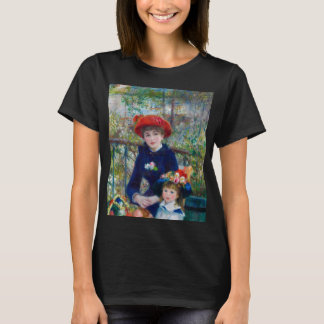 T-shirt Deux Soeurs, Sur la terrasse de Renoir