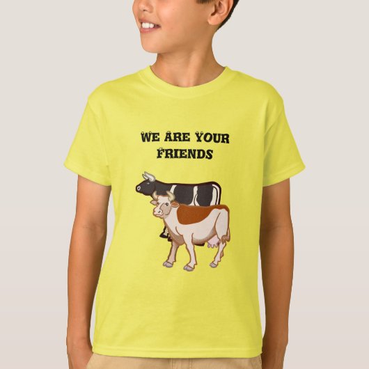T-shirt Deux vaches (Devant)