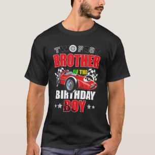 T-shirt Deux Vite Anniversaire Voiture Frère De L'Annivers