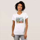 T-shirt Deux voiliers (Devant entier)