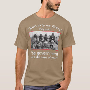 T-shirt Deuxième amendement amérindien T