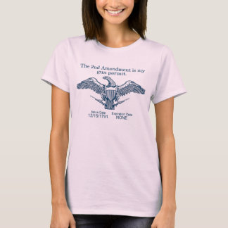 T-shirt Deuxième amendement Tee