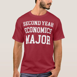T-shirt Deuxième année économique majeure