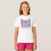 T-shirt Deuxième année premier jour d'école Coquette perso (Devant entier)