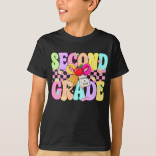 T-shirt Deuxième année Retour à l'école Préppie 2e année E