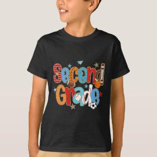 T-shirt Deuxième garçon de 2e année Vendre Sketll Footll S