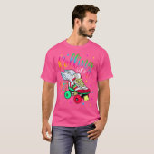 T-shirt Dévaler Dans 15 Cool 15e Anniversaire Roller Skati (Devant entier)