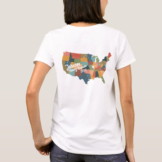 T-shirt devant et derrière! (Dos)